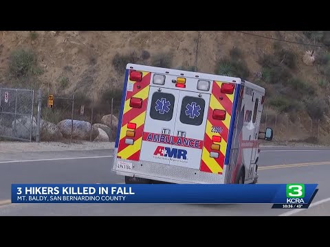 3 hikers killed in fall in Southern California