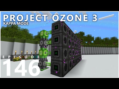 Project Ozone 3 Kappa Mode - WALL OF CIRCUITS [E146] (Modded Minecraft Sky Block)