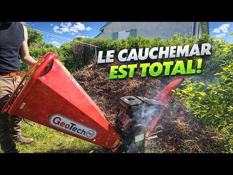 J'ai complètement sous-estimé ce chantier — la déchèterie m'a refusé et mon broyeur tombe en panne