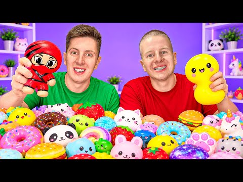 NOVKE I JA TESTIRAMO SQUISHY-JE