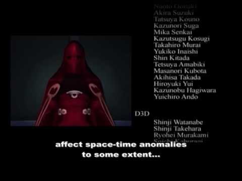 Xenosaga Episode I HD Cutscene 136 - Ending Part 4: Credits - JAPANESE