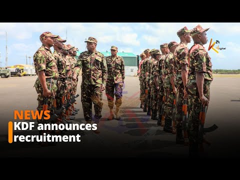 KDF announces 2025 recruitment exercise