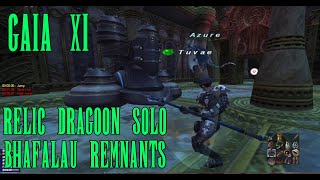 FFXI - GaiaXI Server - Relic DRG Soloing Bhaflau Remnants Salvage.