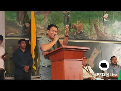 Pobladores de Gualaquiza llegan a Macas para diálogo con Tiyua Uyunkar, tras retener maquinaria