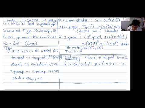 An explicit supercuspidal local Langlands correspondence - Tasho Kaletha