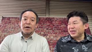 尼崎市議の福井かんきさんとお話し