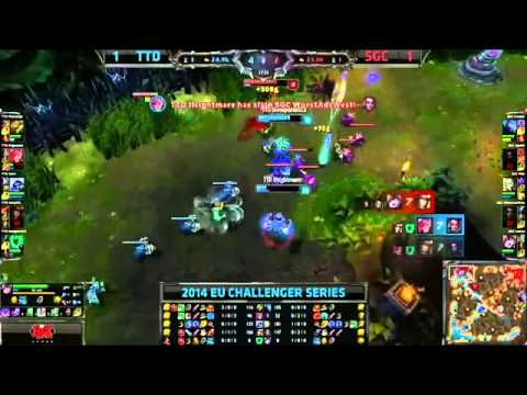 TTD VS SGC Game 3 Highlights   EU Challenger Series 2014 MUST SEE