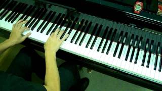 ABRSM Piano 2009-2010 Scales Grade 7 - 1f. G, A, B, Db, Eb, F Melodic Minor at 104