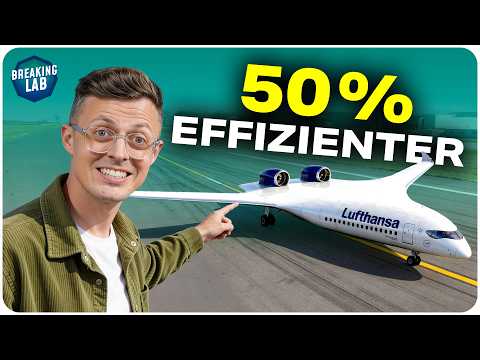Video Thumbnail: Ist das das Flugzeug der Zukunft? (+50 % Effizienz!)