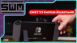 CNET Tries Out The Nintendo Switch Kickstand! Amazing Investigative Journalism!