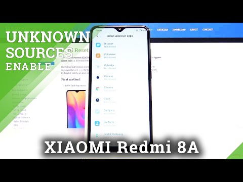 How to Install Apps From Unknown Sources in XIAOMI Redmi 8A – Allow Unknown Sources