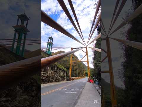 Puente colgante Juanambú entre los municipios de Arboleda Berruecos y Buesaco Nariño