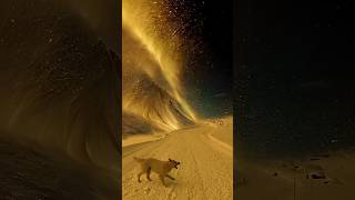 Wow..😮 AURORA BOREALIS, GREENLAND #shorts #reaction #amazingplaces #travel #placesthatdontfeelreal