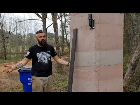 Welding a Gate and Anchoring it to Rammed Earth - Vlog 59