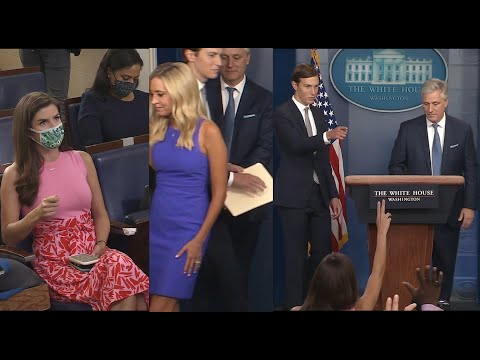 8/13/2020 Kayleigh McEnany & Jared Kushner hold White House briefing