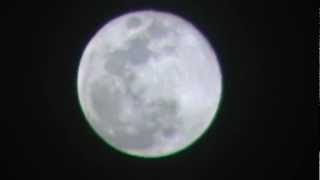 preview picture of video 'A lua no céu da cidade de Wagner-BA [zoom test]'