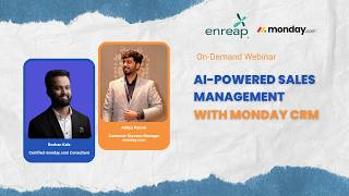 AI-Powered Sales Management with monday CRM | On-Demand Webinar