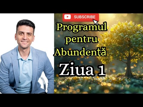 Programul pentru Abundență Ziua 1 Meditatie ghidata incepatori Vibratii Inalte limba romana SO-HAM