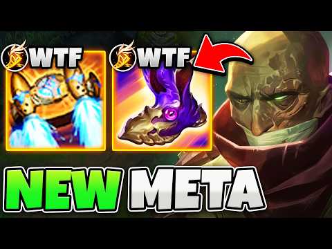 Why these 2 items turn Singed into an S+ tier top laner... (NEW META?)