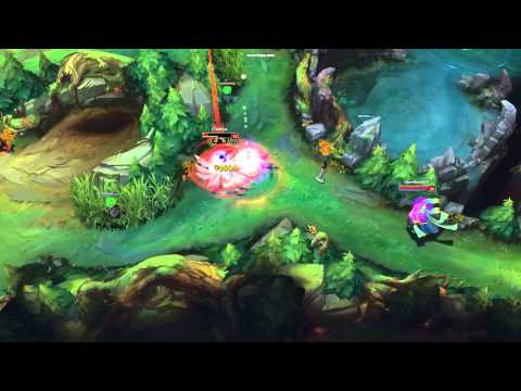 Lee Community Clips #1: Praddus gets Double Kill! (Lee Sin Play)