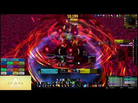 E N I G M A vs Il'gynoth Mythic - Fire Mage PoV