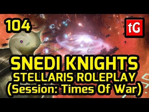 STELLARIS Roleplay 4K – The Battle Of Rimmock - THE SNEDI KNIGHTS #104 Hard Gameplay PC
