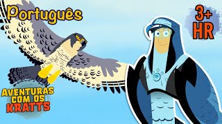 Falcões peregrinos ao redor do mundo [episódios completos] Aventuras com os Kratts