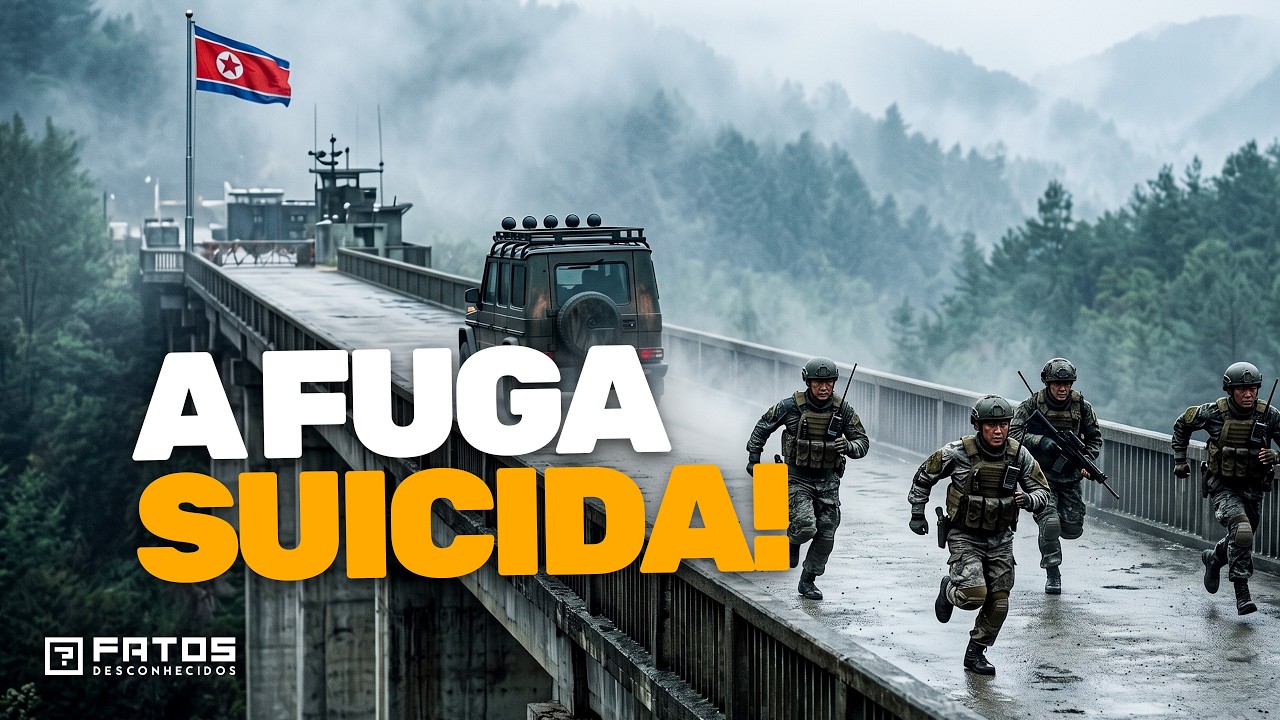 Essa foi a fuga mais brutal da Coreia do Norte!