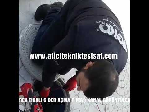 Tıkalı Gider Açma - Kanal Görüntüleme