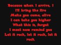 Let it rock [Lyrics] 