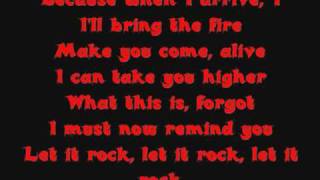 Let it rock [Lyrics]