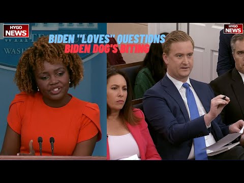 KJP: Biden 'Loves' Taking Questions, Refuses To Weigh In On Biden Dog, Ready To Work With Anyone