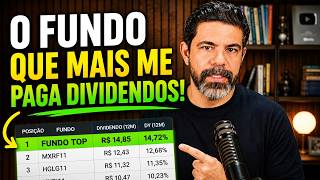 O FUNDO QUE MAIS ME PAGA DIVIDENDO (e por que eu NÃO coloco tudo nele) - Planilha grátis
