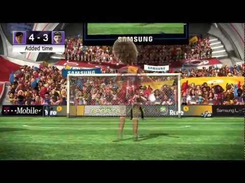 Kinect Sports soccer futbol match starring TrinityQiTrance Xbox 360 720P gameplay