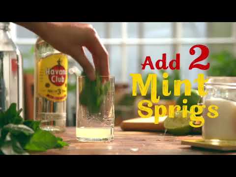 Disfruta de un excelente mojito con Havana Club 3 años
