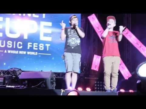Doomic and Coex (DnC) opening for Lee Hom at EUPE Music Festival 2014