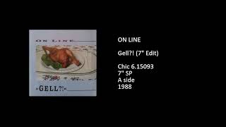 ON LINE - Gell?! (7'' Edit) - 1988