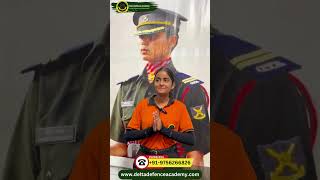 Ridhi&#39;s NDA Foundation Journey | Delta Defence Academy Girl Cadet Experience 🇮🇳