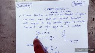 Stream Function// Fluid Mechanics.