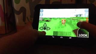 Survivalcraft lion attack (You are an idiot) 2