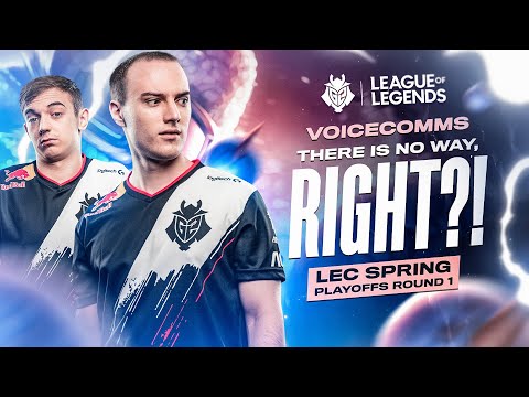 There is no way, right? | LEC Spring 2020 Playoffs G2 vs MAD Lions Voicecomms