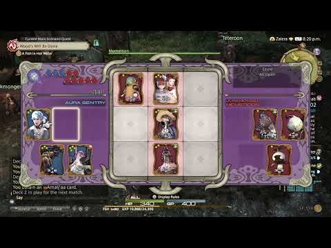 Level 20 Fishing class quest: Final Fantasy 14