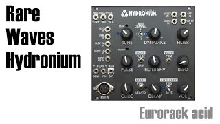 Video thumbnail for Rare Waves Hydronium: TB-303 for Eurorack by John Schussler