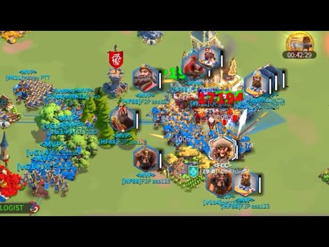 WHALES SWARMED THE RALLY AND SAVED OUR ALLY FROM GETTING ZEROED!! | Rise of kingdoms fight scenes!!