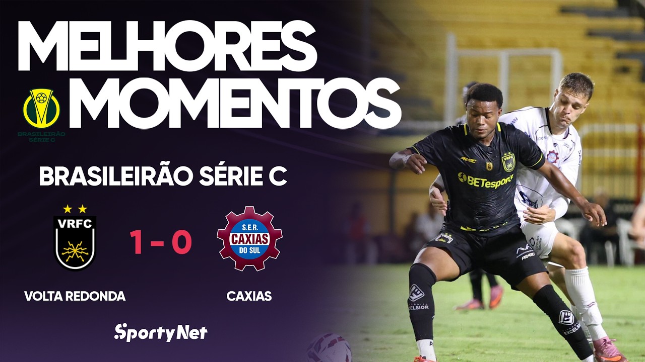 Volta Redonda vs Caxias Highlights