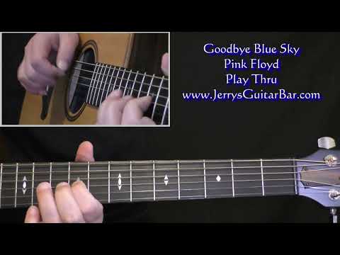 Pink Floyd Goodbye Blue Sky | Guitar Play Thru
