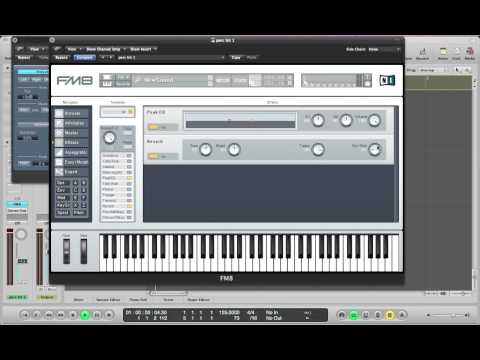 DESIGNING ELECTRONIC PERCUSSIVE SOUNDS IN FM8