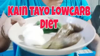 Kain tayo Low carb diet