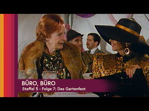 Büro, Büro, Staffel 5 - Folge 7 - Das Gartenfest