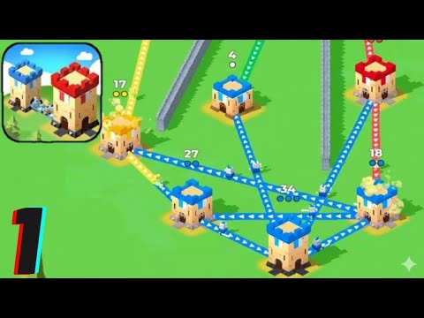 Conquer the Tower: Takeover Gameplay Walkthrough Part 1 🔥 (Android & iOS)